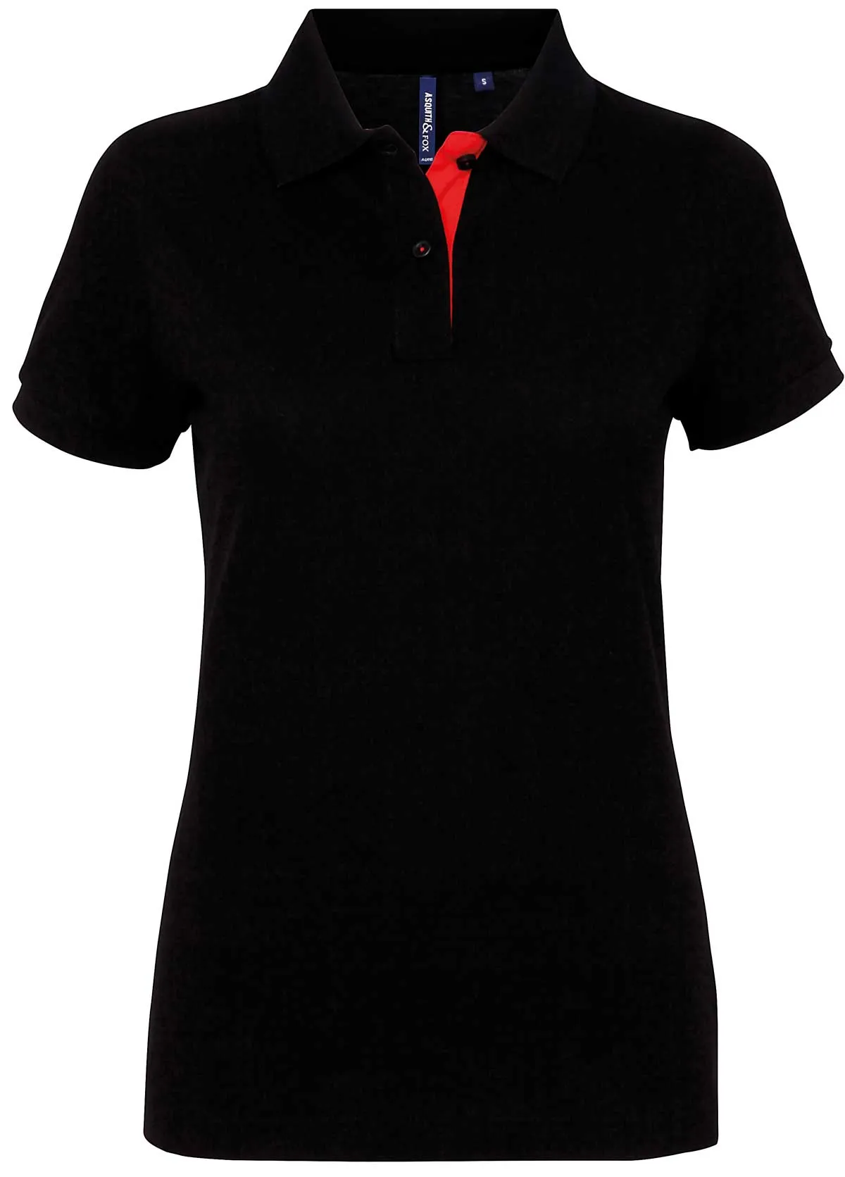 Women's Asquith & Fox 100% Cotton Polo