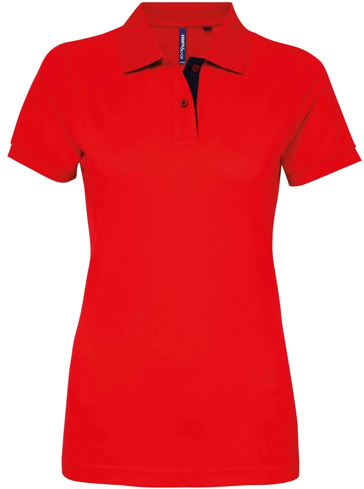 Women's Asquith & Fox 100% Cotton Polo