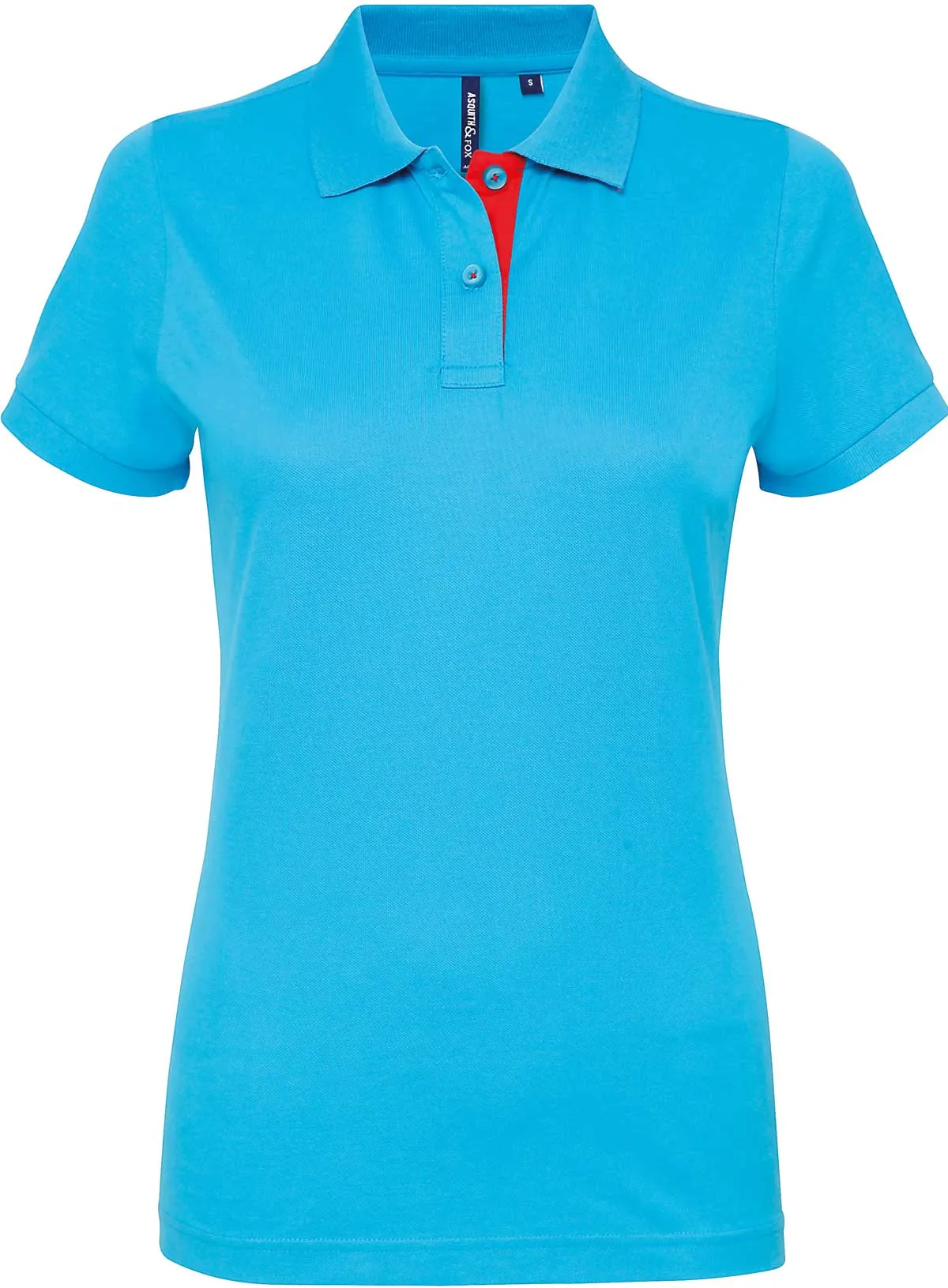 Women's Asquith & Fox 100% Cotton Polo