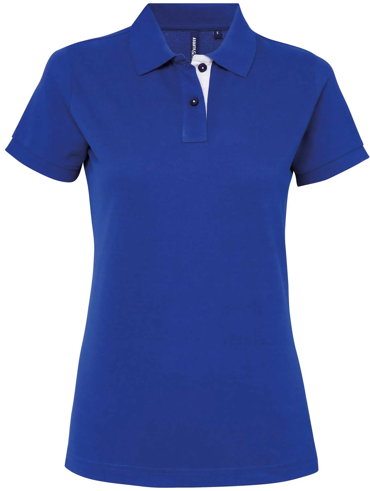 Women's Asquith & Fox 100% Cotton Polo