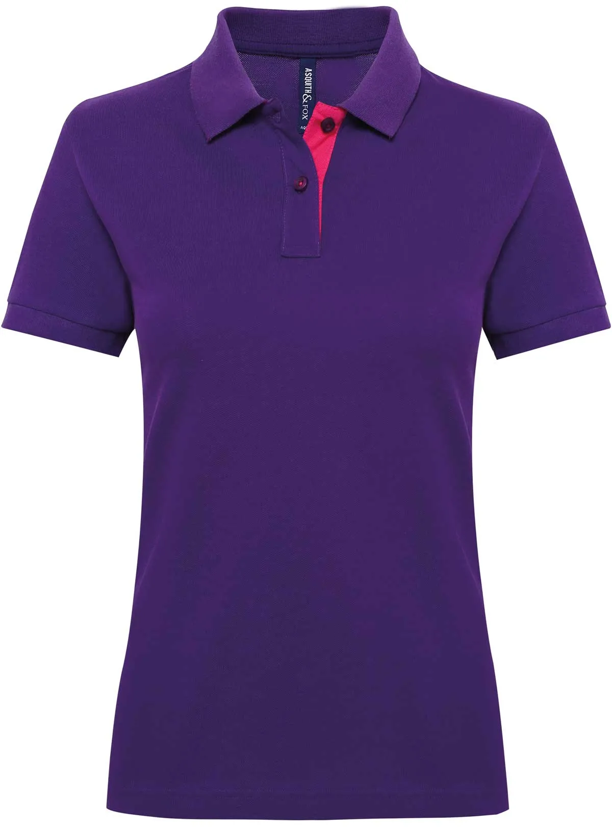 Women's Asquith & Fox 100% Cotton Polo