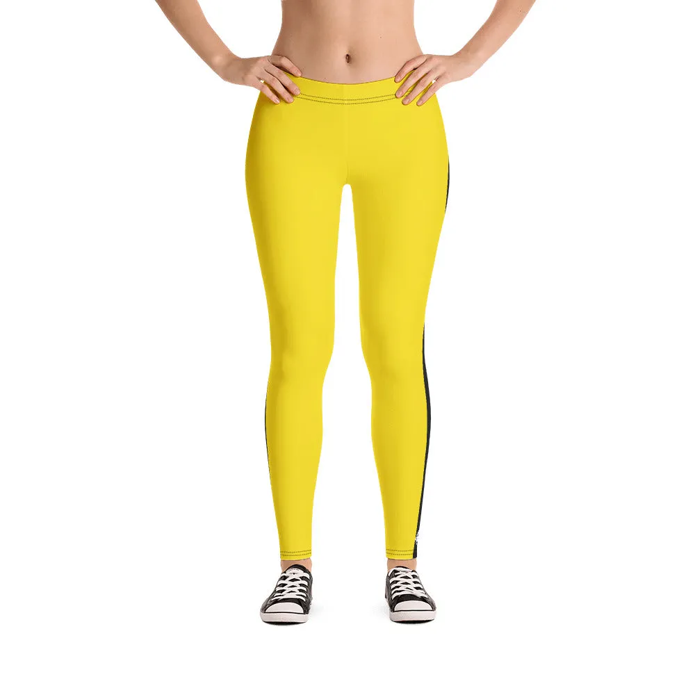 Women's Bruce Lee Inspired Yoga Pants: Perfect for Kill Bill Fans and Jiu Jitsu Practitioners