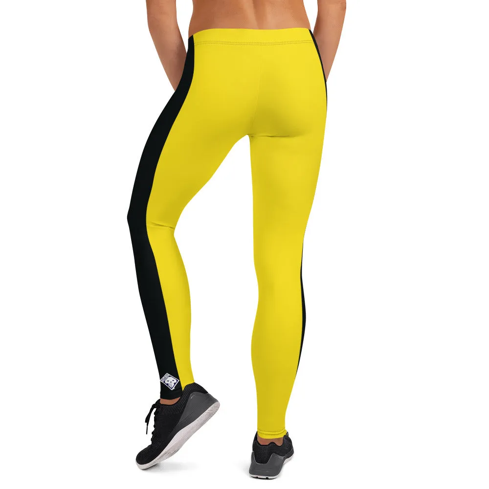 Women's Bruce Lee Inspired Yoga Pants: Perfect for Kill Bill Fans and Jiu Jitsu Practitioners