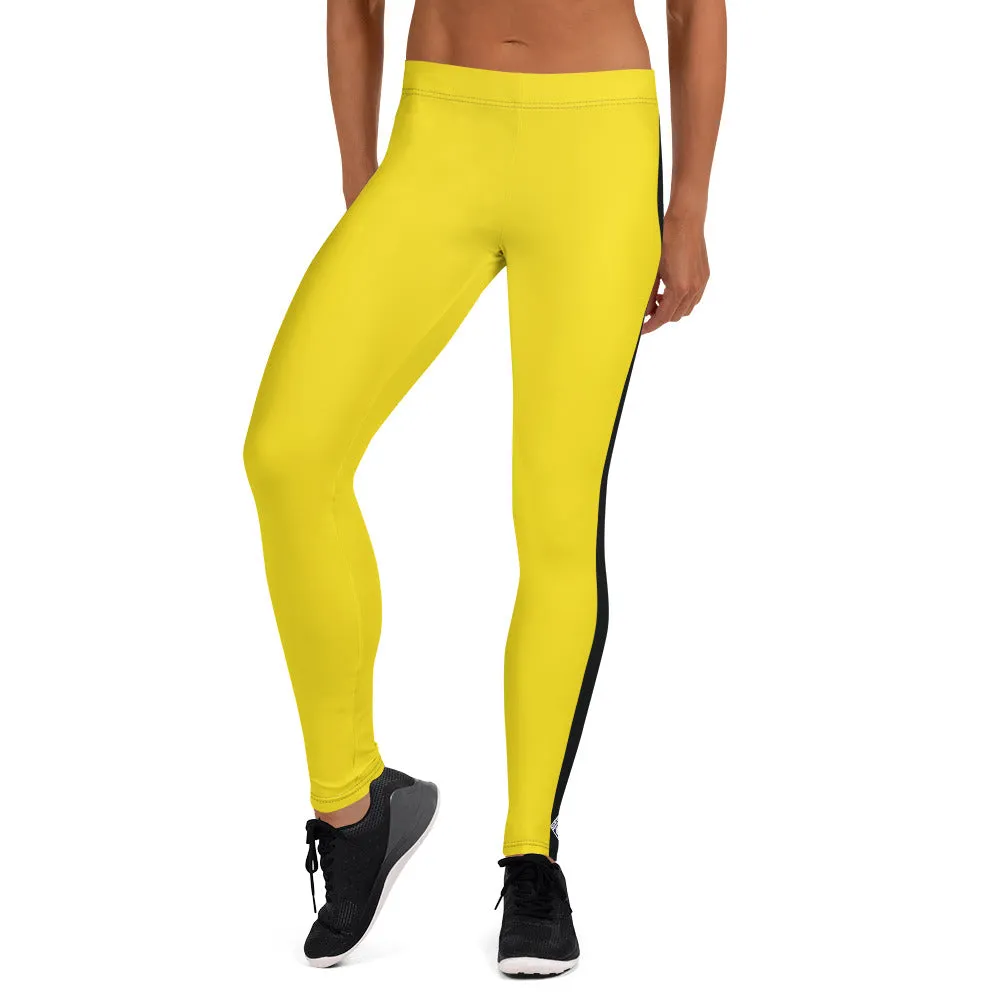 Women's Bruce Lee Inspired Yoga Pants: Perfect for Kill Bill Fans and Jiu Jitsu Practitioners