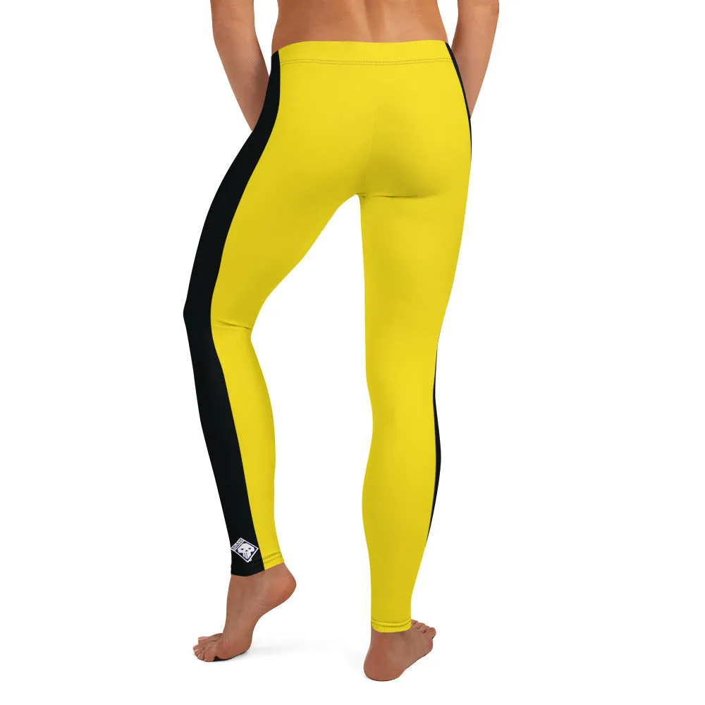 Women's Bruce Lee Inspired Yoga Pants: Perfect for Kill Bill Fans and Jiu Jitsu Practitioners