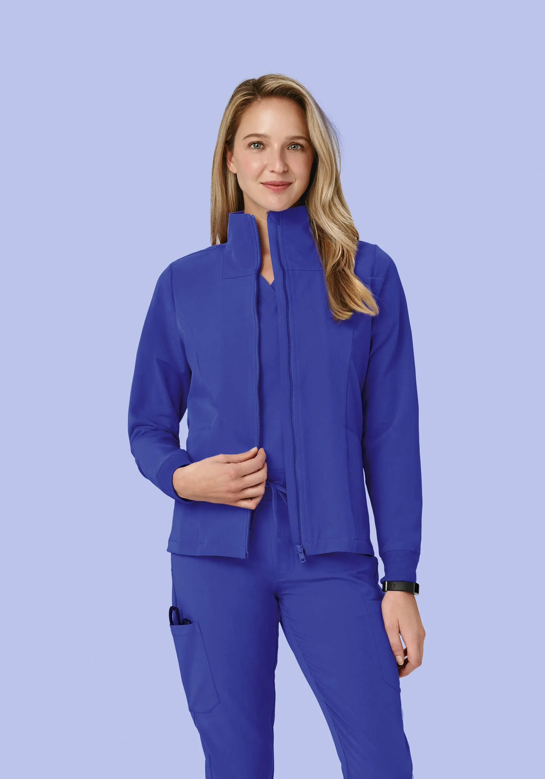 Women's Modern Scrub Jacket Very Peri