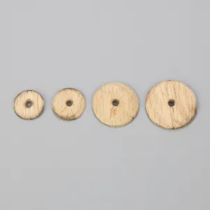 Wood Button Molds - $.50 - $1.10